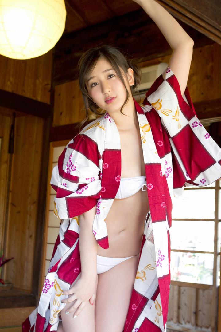 穿和服的日本美女GOGO人体艺术写真图片